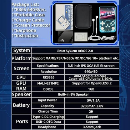 Portable Retro Gaming Console